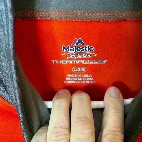 Denver Broncos NFL Football Zip Jacket Women Large Thermabase Team Apparel NWT - Picture 6 of 10